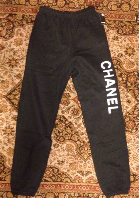 fake chanel sweatpants|chanel shorts.